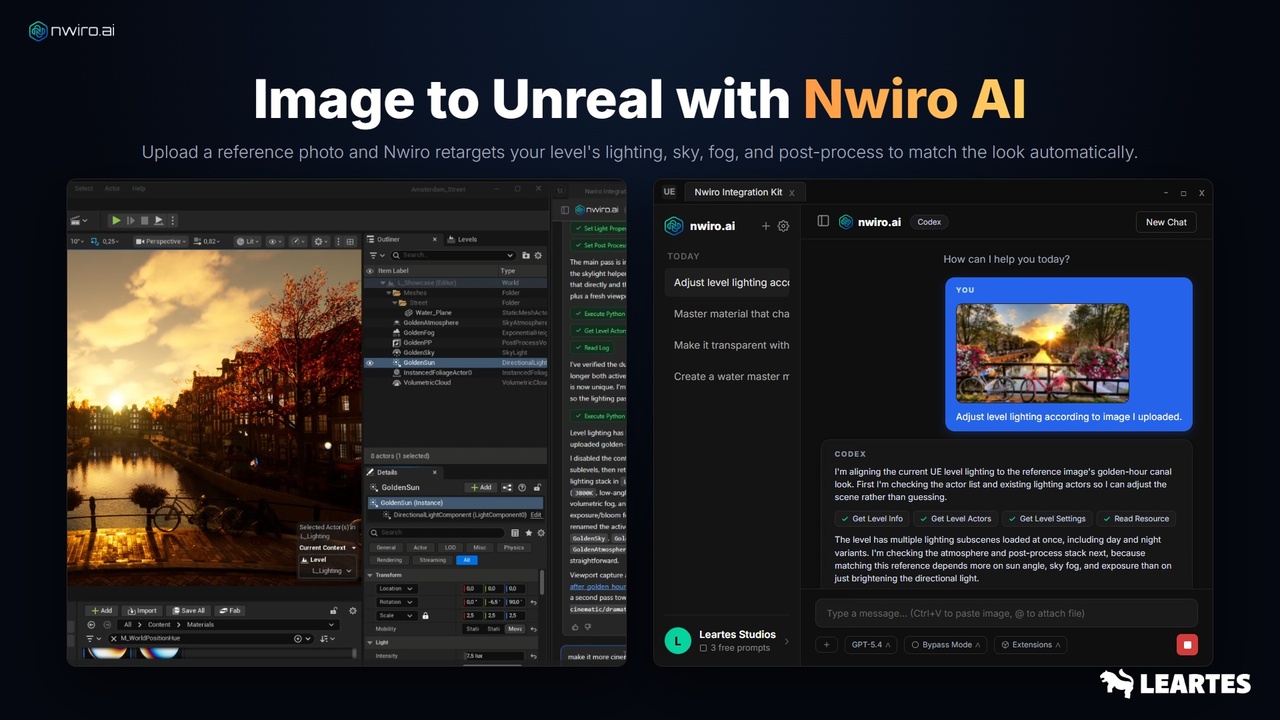 Screenshot #3 - NWIRO - AI Integration Kit ( Unreal Copilot & MCP & IK & Ultimate AI Bridge MCP) (Premium)