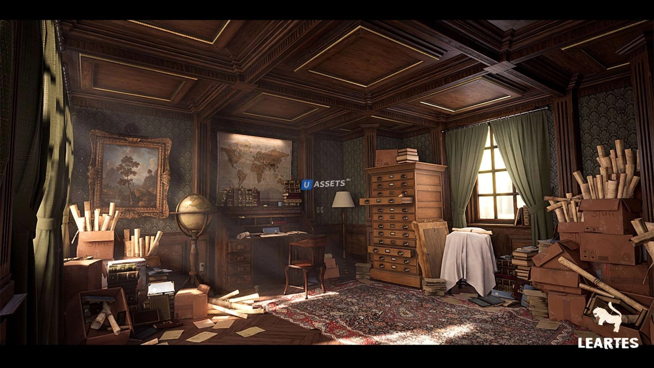 Screenshot #2 - Victorian Interior Environment