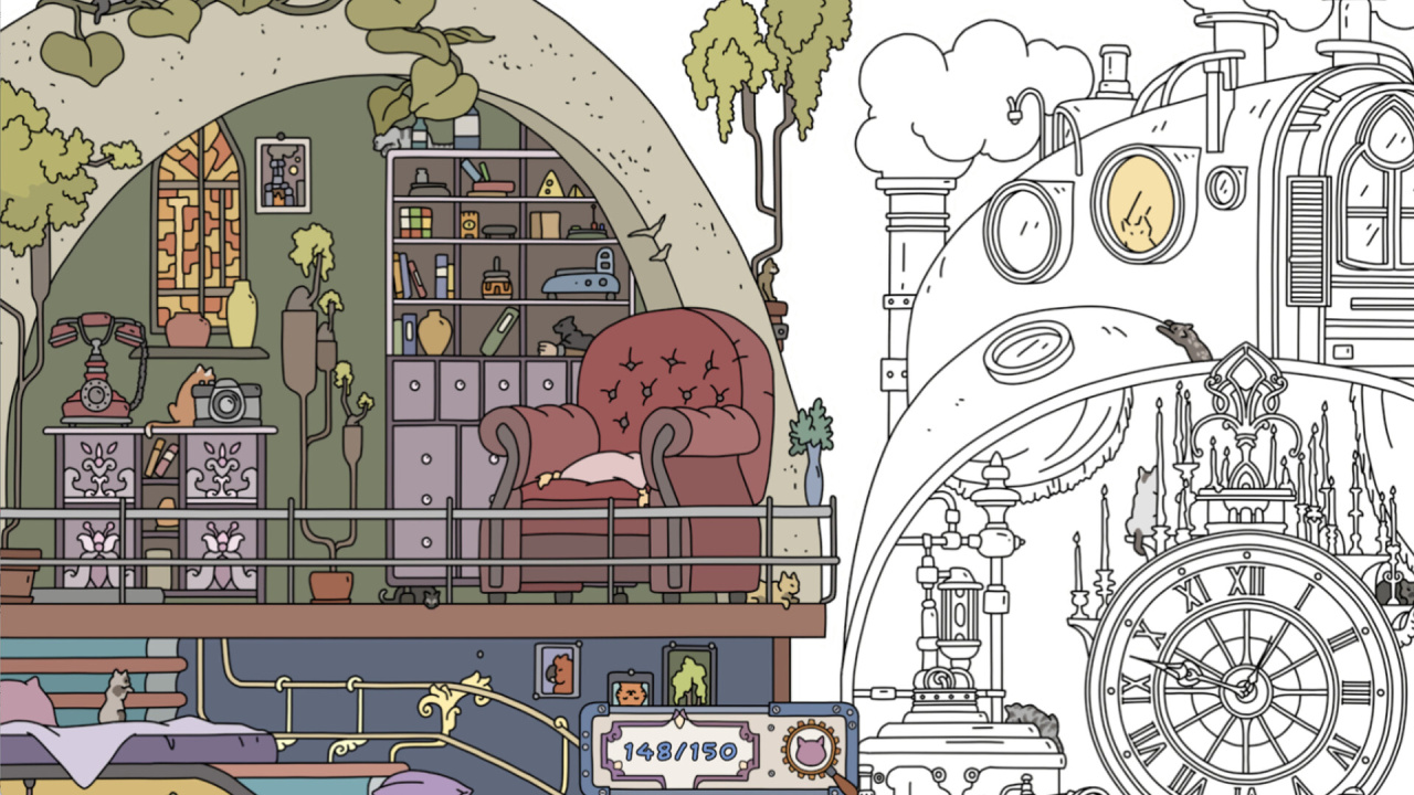 Screenshot #3 - HIDDEN CATS 3: Steampunk