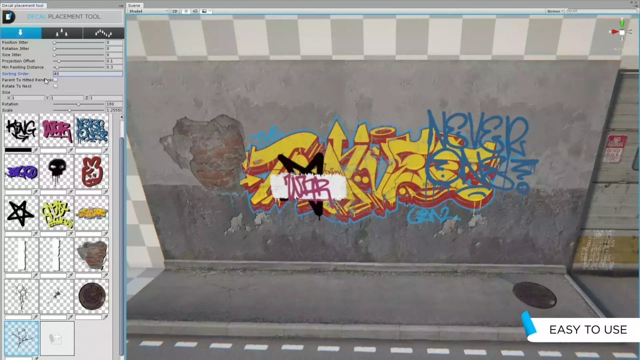Screenshot #1 - Decal Master: Advanced Deferred Decals