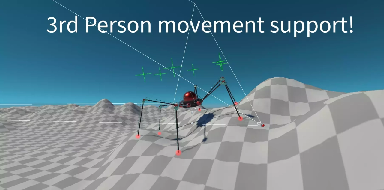 Screenshot #4 - Procedural Walk Animation