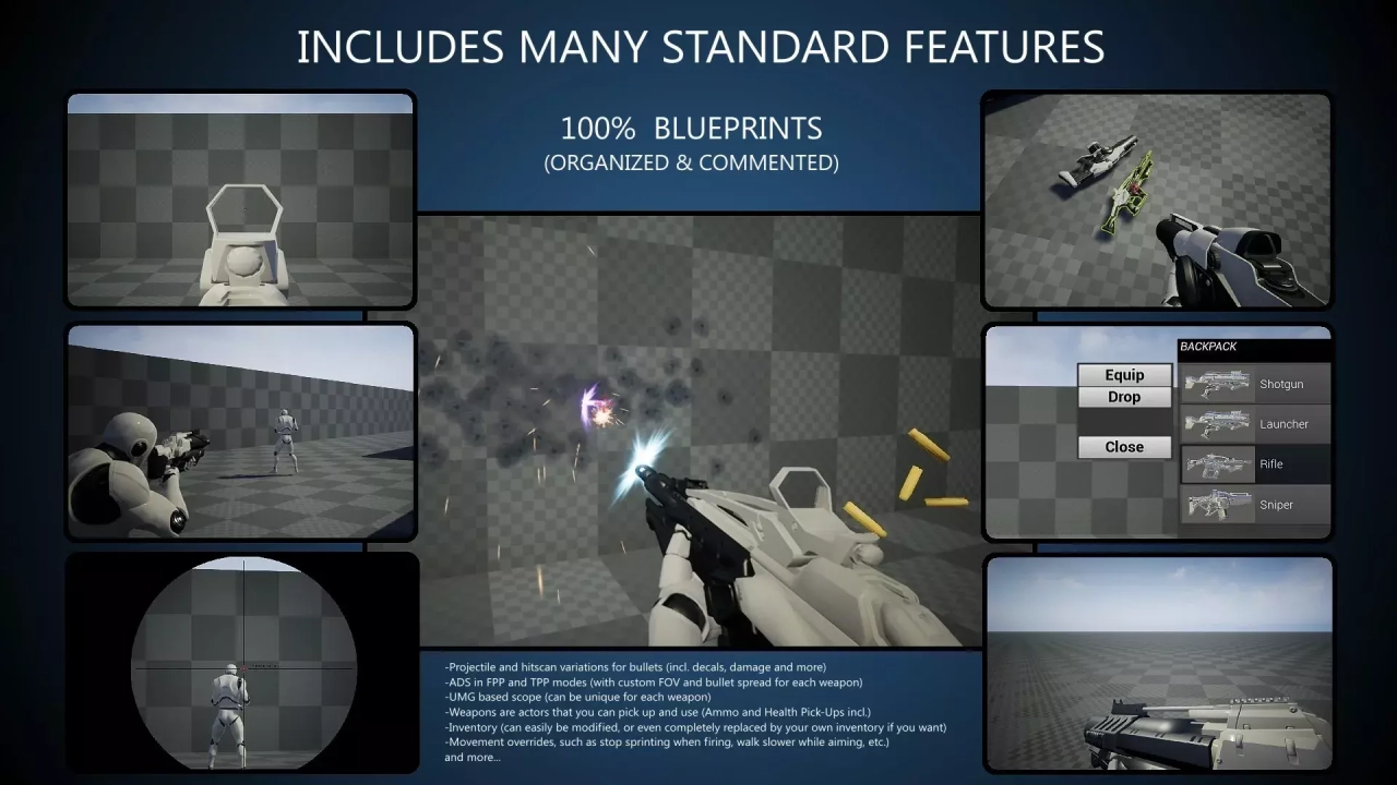 Screenshot #1 - FPS Game Starter Kit