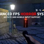 Screenshot #1 - Advanced Horror FPS Kit for Mobile and PC - First Person Shooter Horror Unity