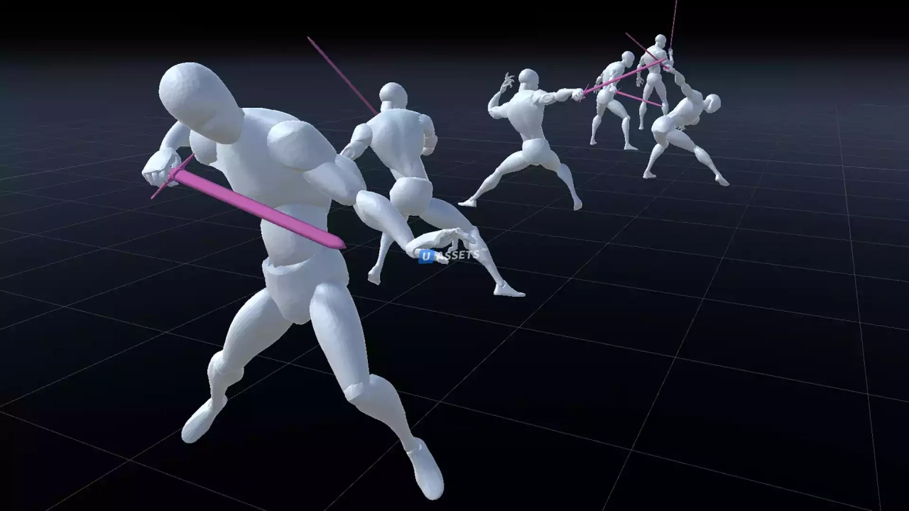 Screenshot #2 - Rapier Anim Set