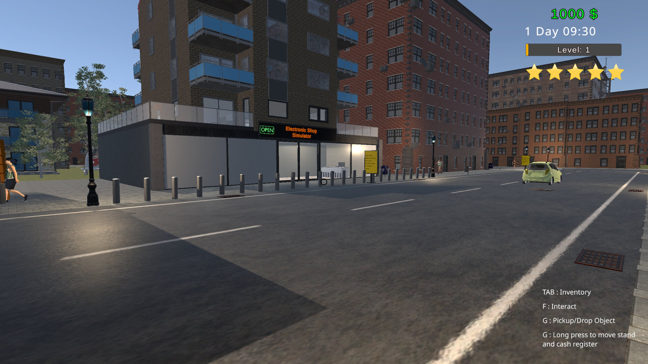 Screenshot #1 - Electronic shop simulator