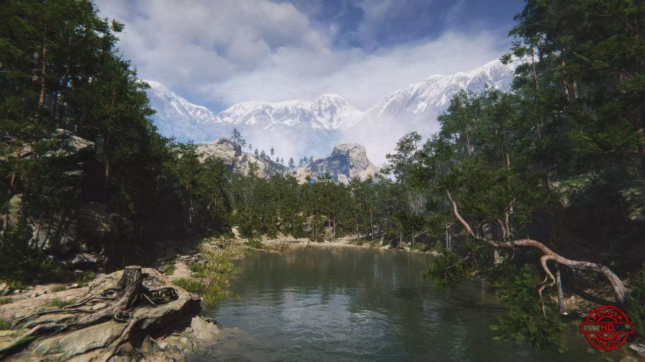 Screenshot #2 - Mountain Environment - Dynamic Nature