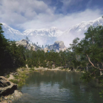 Screenshot #2 - Mountain Environment - Dynamic Nature