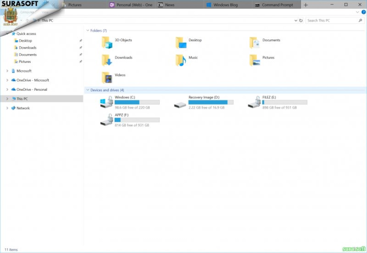 Screenshot #1 - Windows 10 Insider Preview 17618.1000 Redstone 5 x86 x64