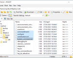 Screenshot #2 - WinsCP v6.3 FTP клиент