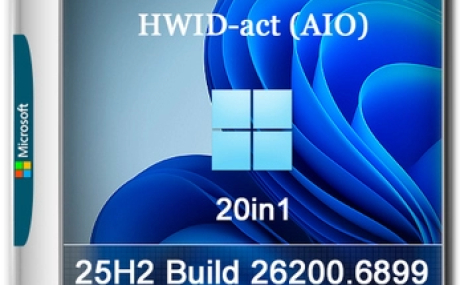 Windows 11 (v25H2) RUS-ENG -20in1- HWID-act (AIO) by m0nkrus