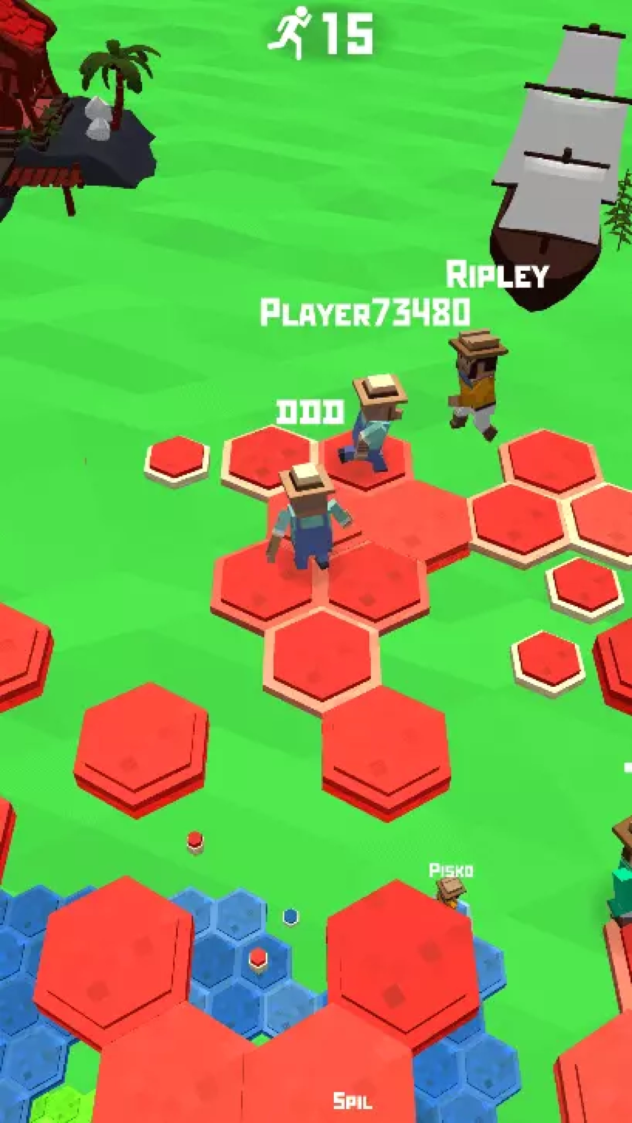 Screenshot #4 - Falling Royal Race