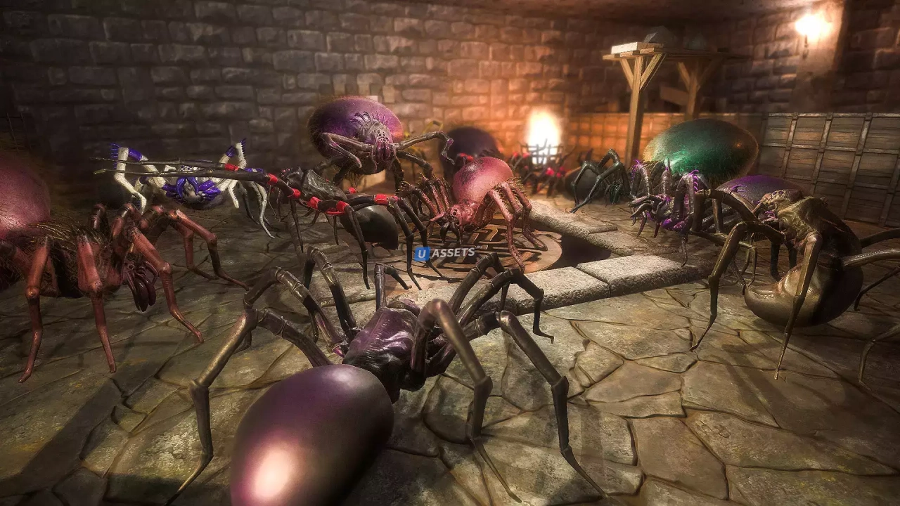 Screenshot #2 - Spider Character Spiders Pack - Fantasy RPG