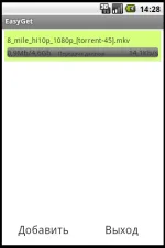 Screenshot #1 - EASYGET 1.2