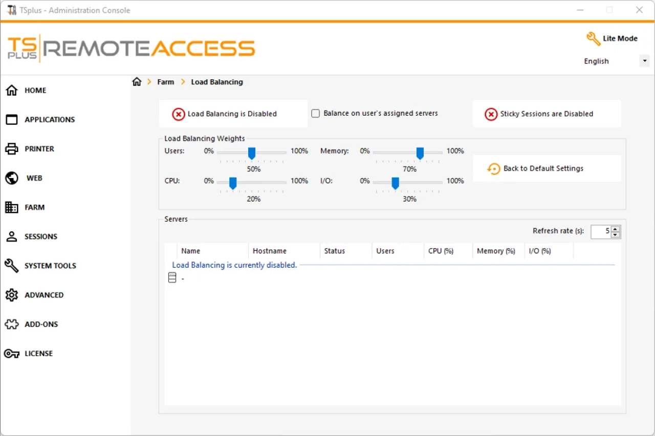 Screenshot #2 - TSplus Remote Access 19.20.3.30 + patch