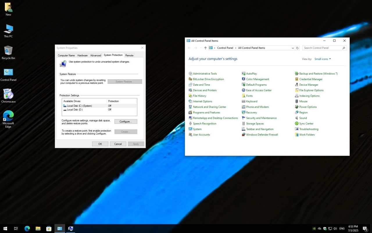 Screenshot #8 - Windows 10 Pro x64 22H2 Build 19045.6036 FULL