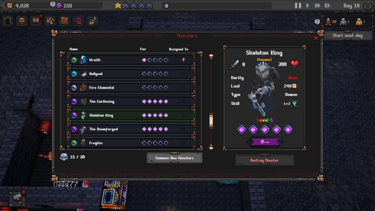 Screenshot #7 - Dungeon Tycoon