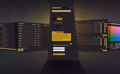 New UI Widgets