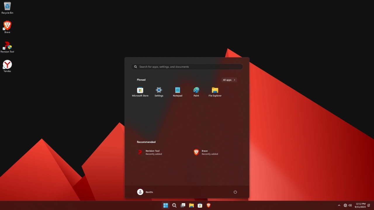 Screenshot #9 - Windows 11 Pro 22H2 Build 22621.2134 x64 ReviOS
