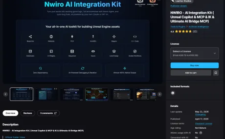 NWIRO - AI Integration Kit ( Unreal Copilot & MCP & IK & Ultimate AI Bridge MCP) (Premium)