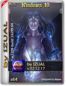 Windows 10 Pro 1709 build 16299.64 IZUAL v.02.12.17 (x64)