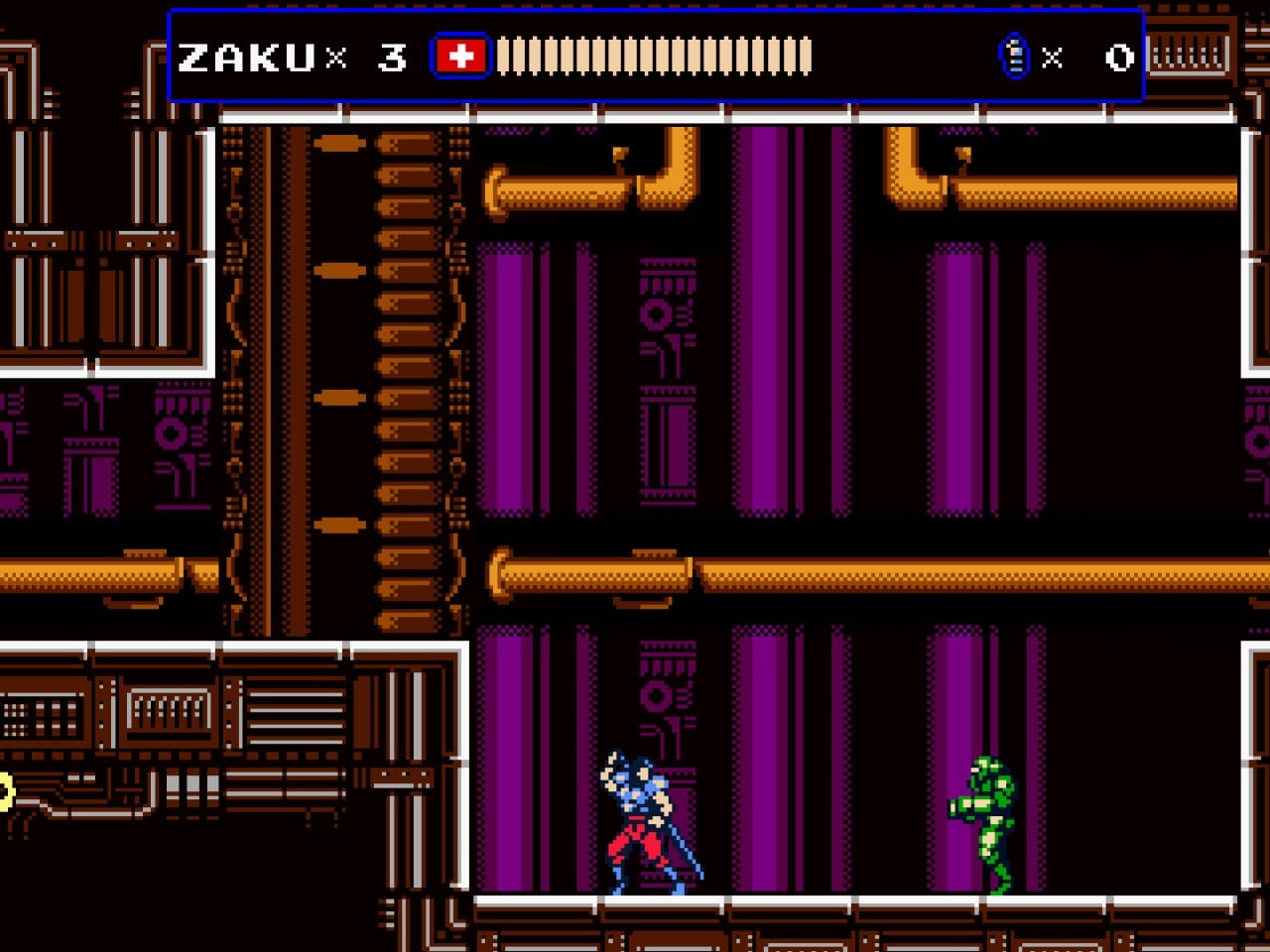 Screenshot #1 - Oniken: Unstoppable Edition