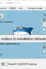 Screenshot #1 - ADVANCED Codecs for Windows 7/8/10 13.7.3 + x64 / Win7codecs