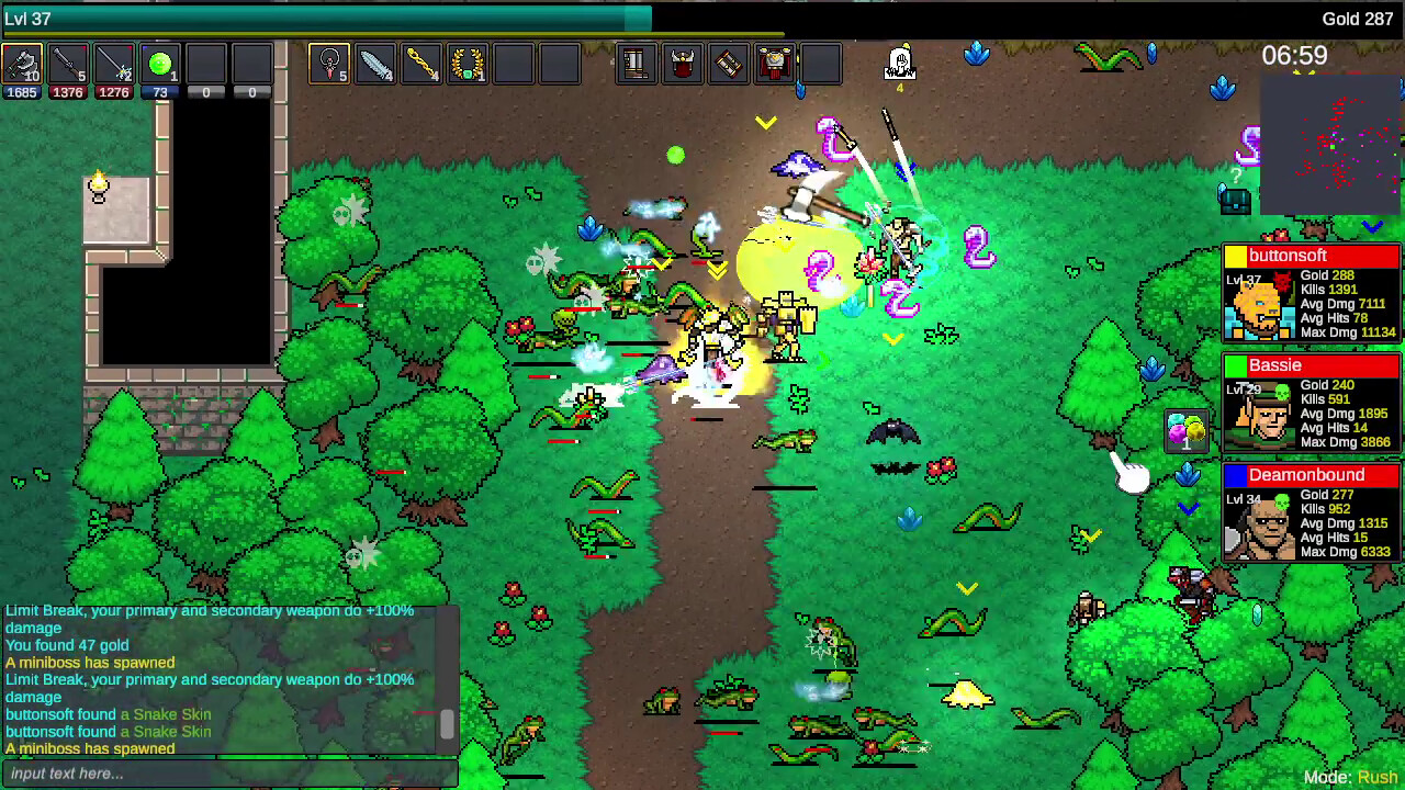 Screenshot #1 - Fantasy Survivors