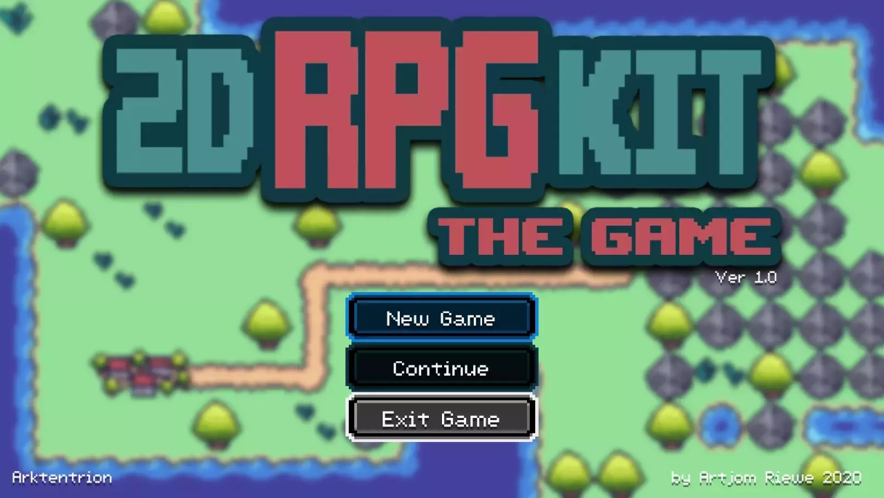 Screenshot #1 - 2D RPG Kit