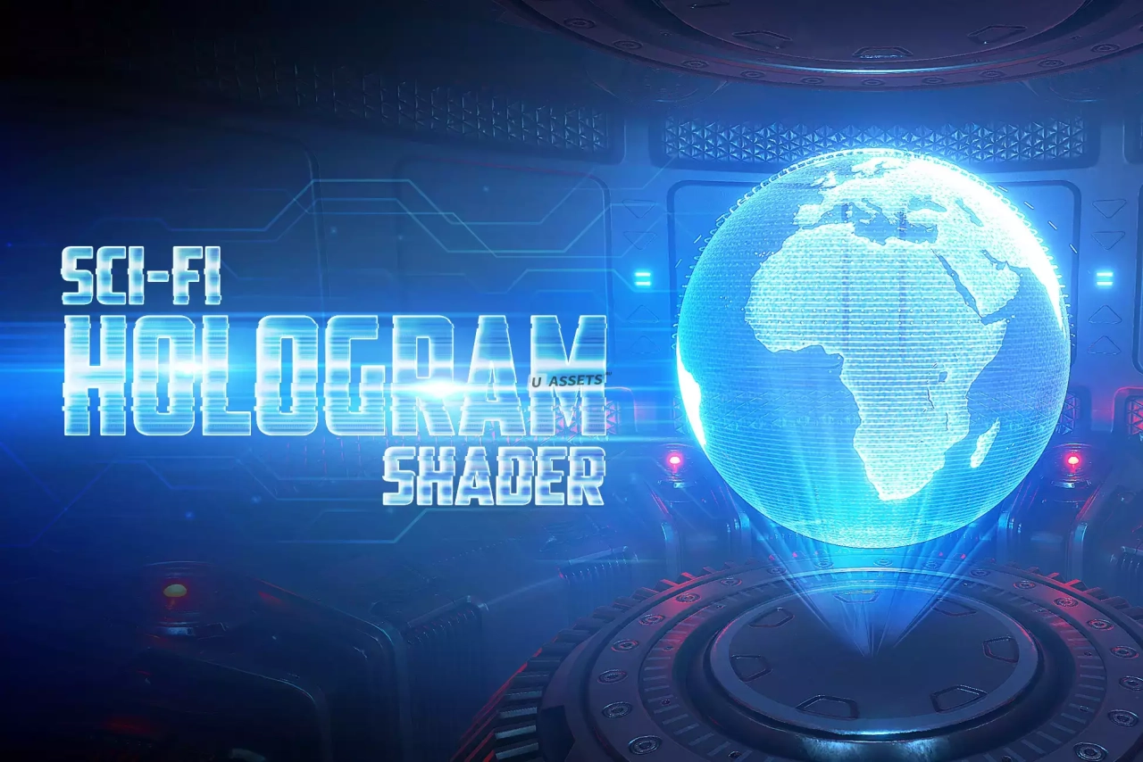 Screenshot #1 - Sci Fi Hologram Shader