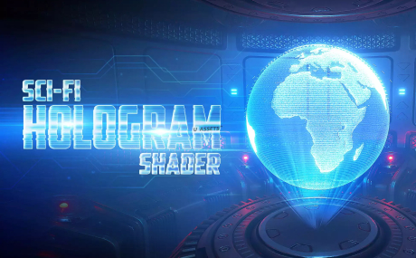Sci Fi Hologram Shader