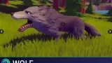 Screenshot #1 - Stylized Wolf - RPG Forest Animal