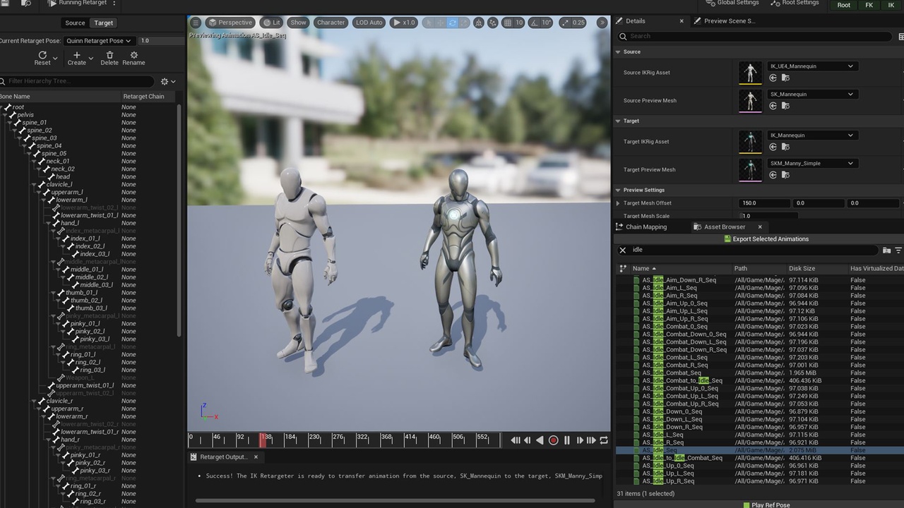 Screenshot #4 - Mage Animation Pack для Unreal Engine 5 (UE5)