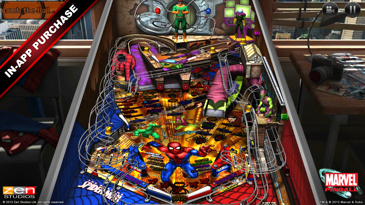 Screenshot #9 - MARVEL PINBALL 1.8.1