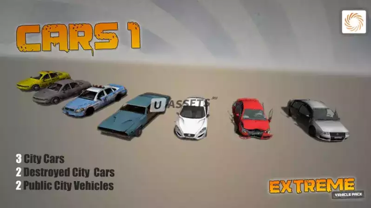 Screenshot #1 - Extreme Vehicle Pack