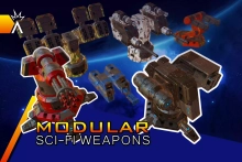 Modular Sci-Fi Weapons