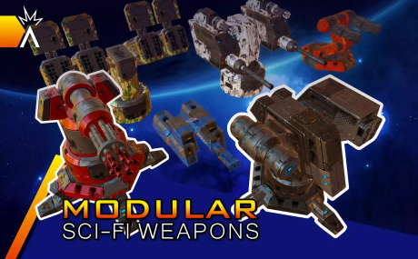 Modular Sci-Fi Weapons