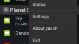 Screenshot #3 - YAXIM 0.9.9B