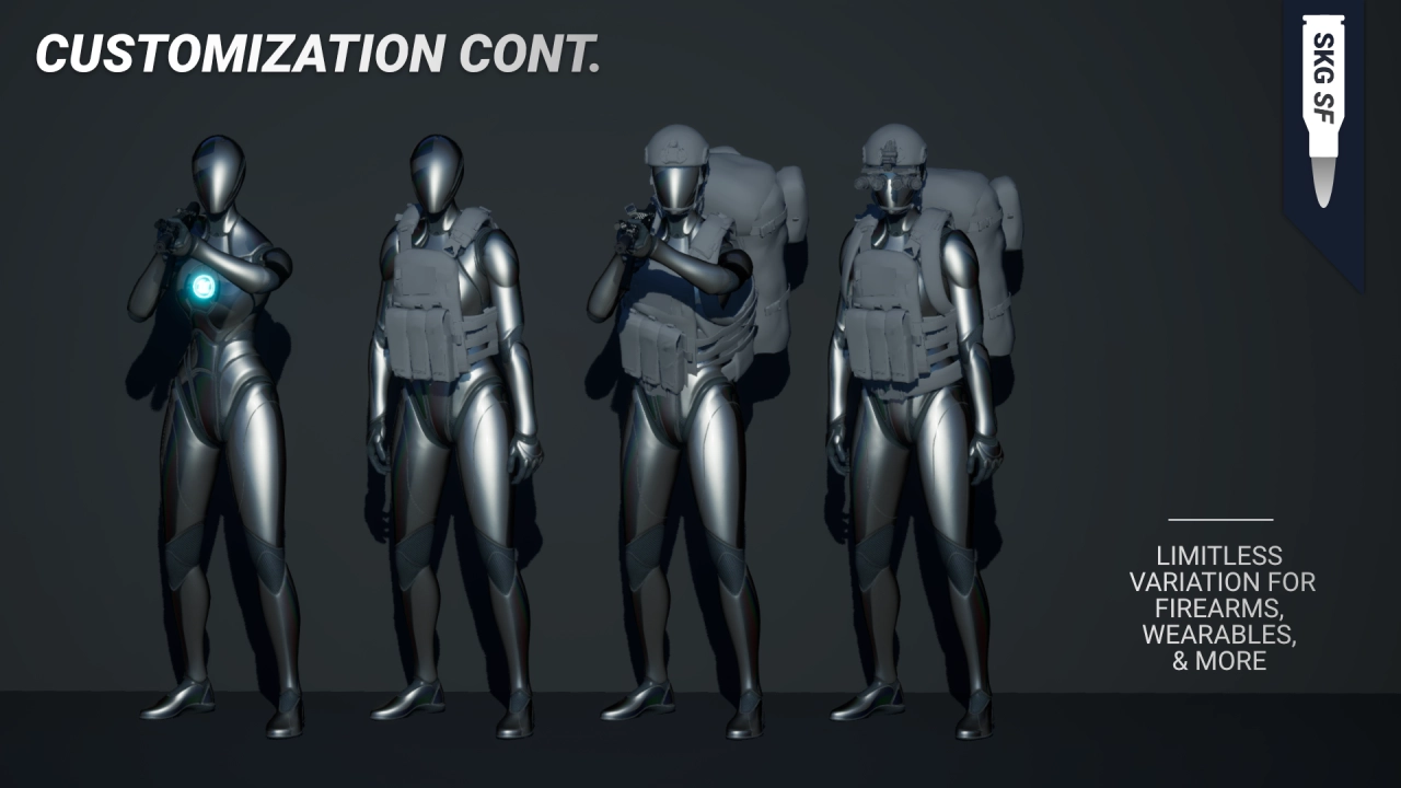 Screenshot #3 - SKG Shooter Framework V2 UE5.4  v1.2.6