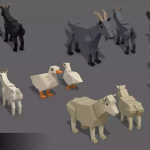 Screenshot #2 - Simple Farm Animals - Cartoon Assets