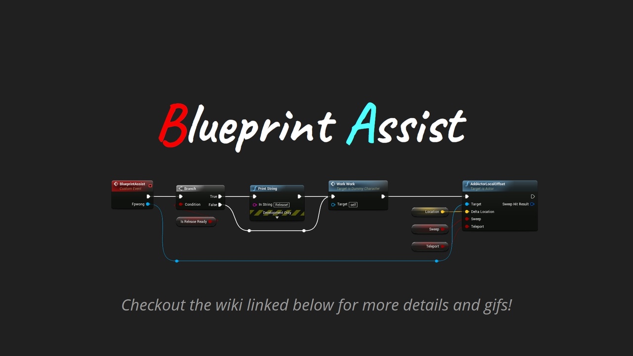 Screenshot #2 - Blueprint Assist Plugin UE5.5