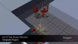 Screenshot #2 - Sci Fi Top Down Game Template