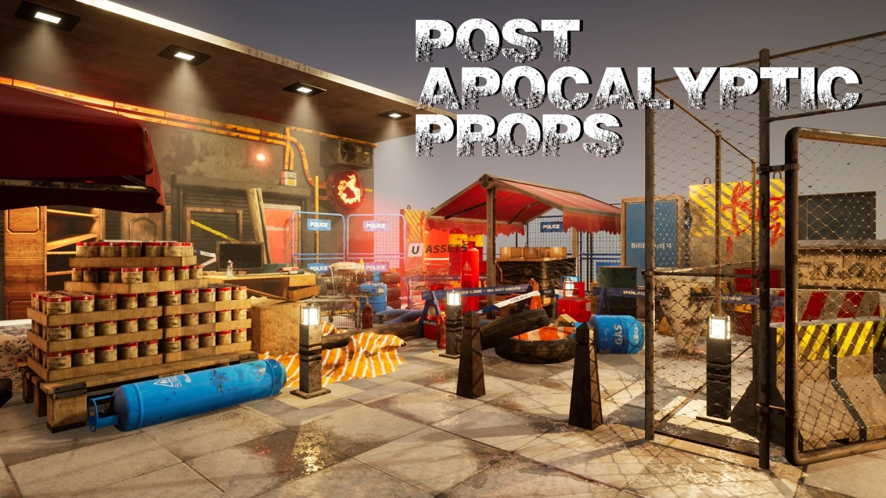 Screenshot #1 - Post Apocalyptic Props Pack