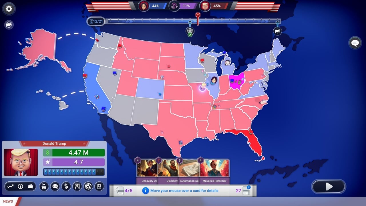 Screenshot #6 - The Political Machine 2024