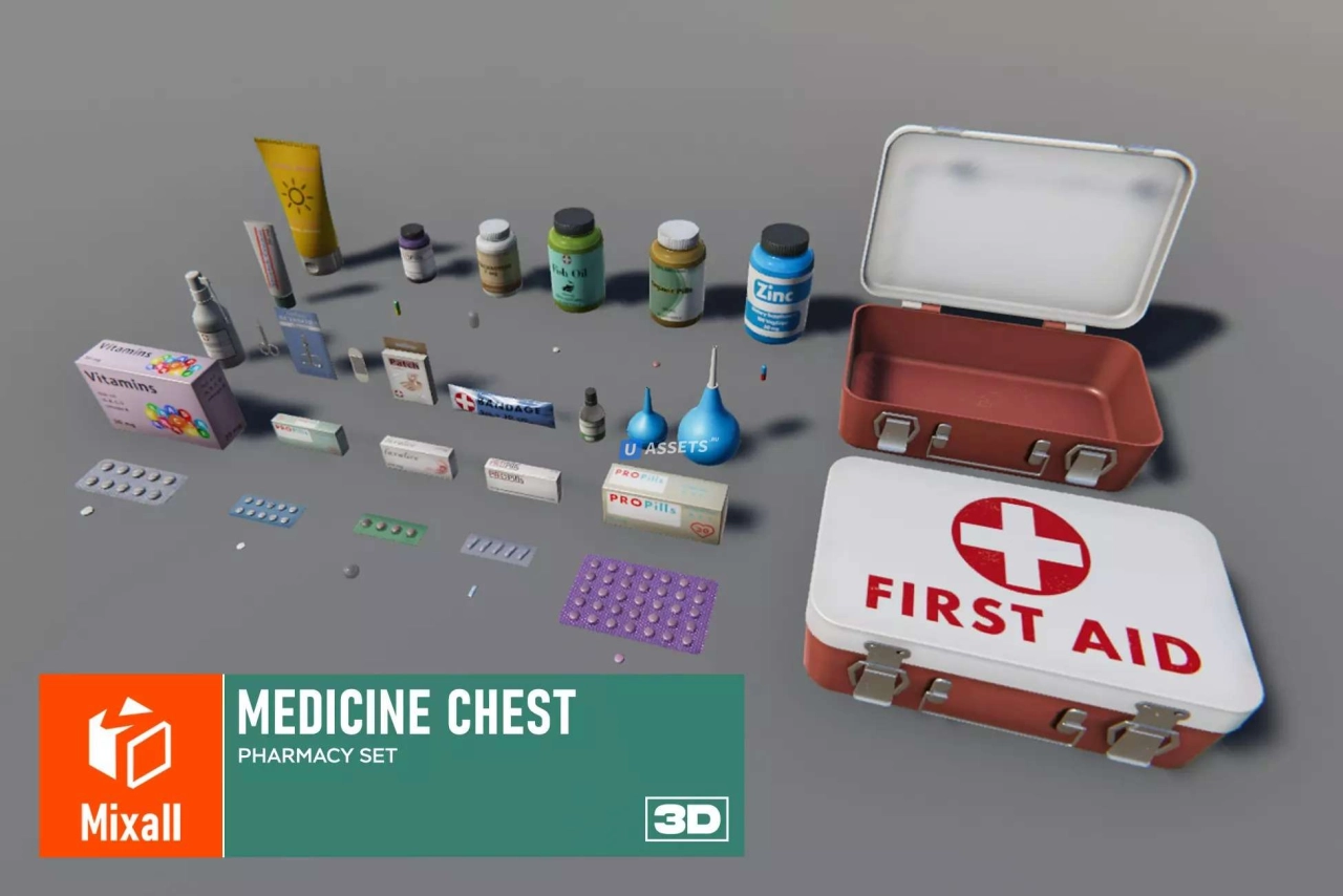 Screenshot #1 - Medicine chest - pharmacy set