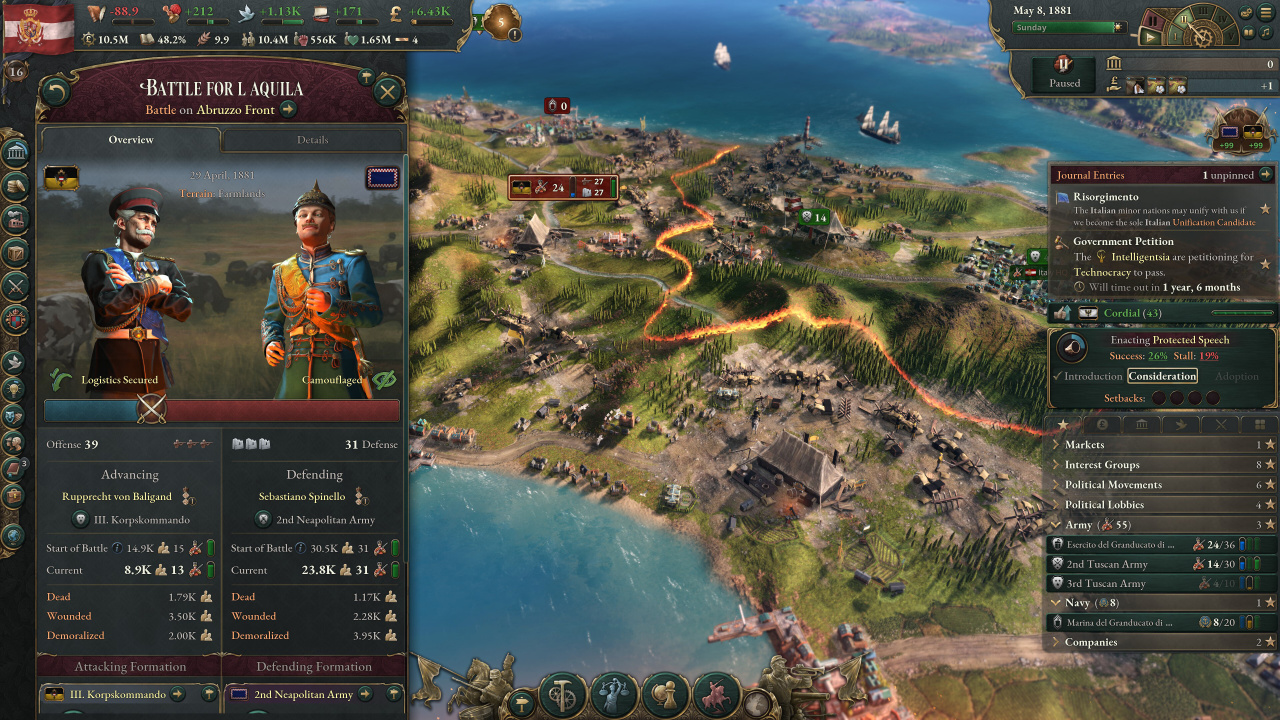 Screenshot #10 - Victoria 3