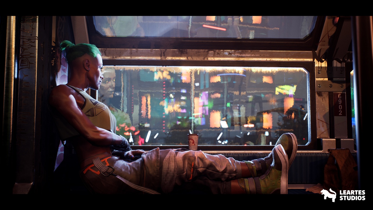 Screenshot #9 - Cyberpunk Gigapack ( Modular Cyberpunk Environment / Cyberpunk Characters ) UE5.7