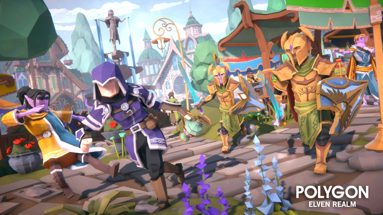 Screenshot #10 - POLYGON - Elven Realm Pack - Art by Synty Unity
