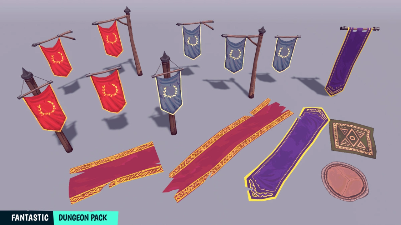 Screenshot #3 - FANTASTIC - Dungeon Pack FULL (Unity)