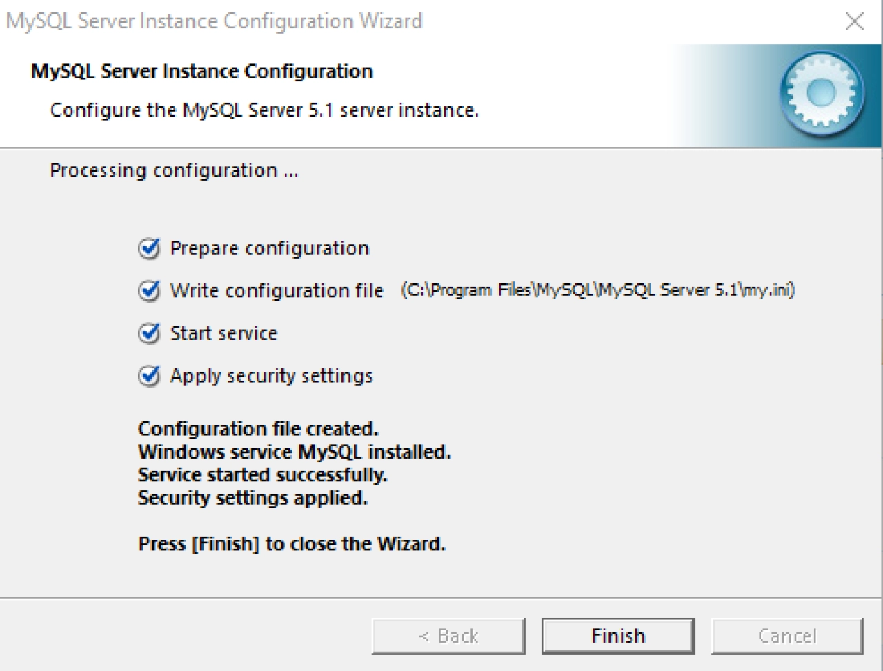 Screenshot #3 - MySQL сервер