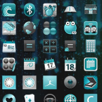 Screenshot #8 - THEME CYANOGEN GO LAUNCHER EX 1.38